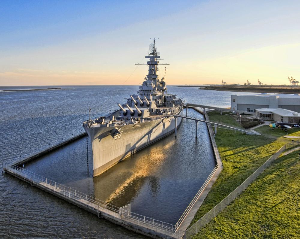 USS Alabama Battleship Memorial Park In Mobile, AL