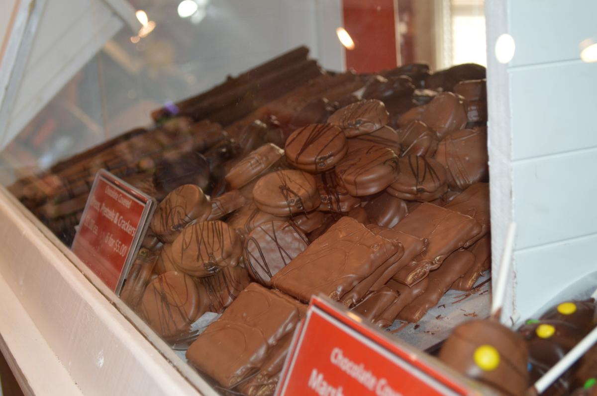 chocolate display