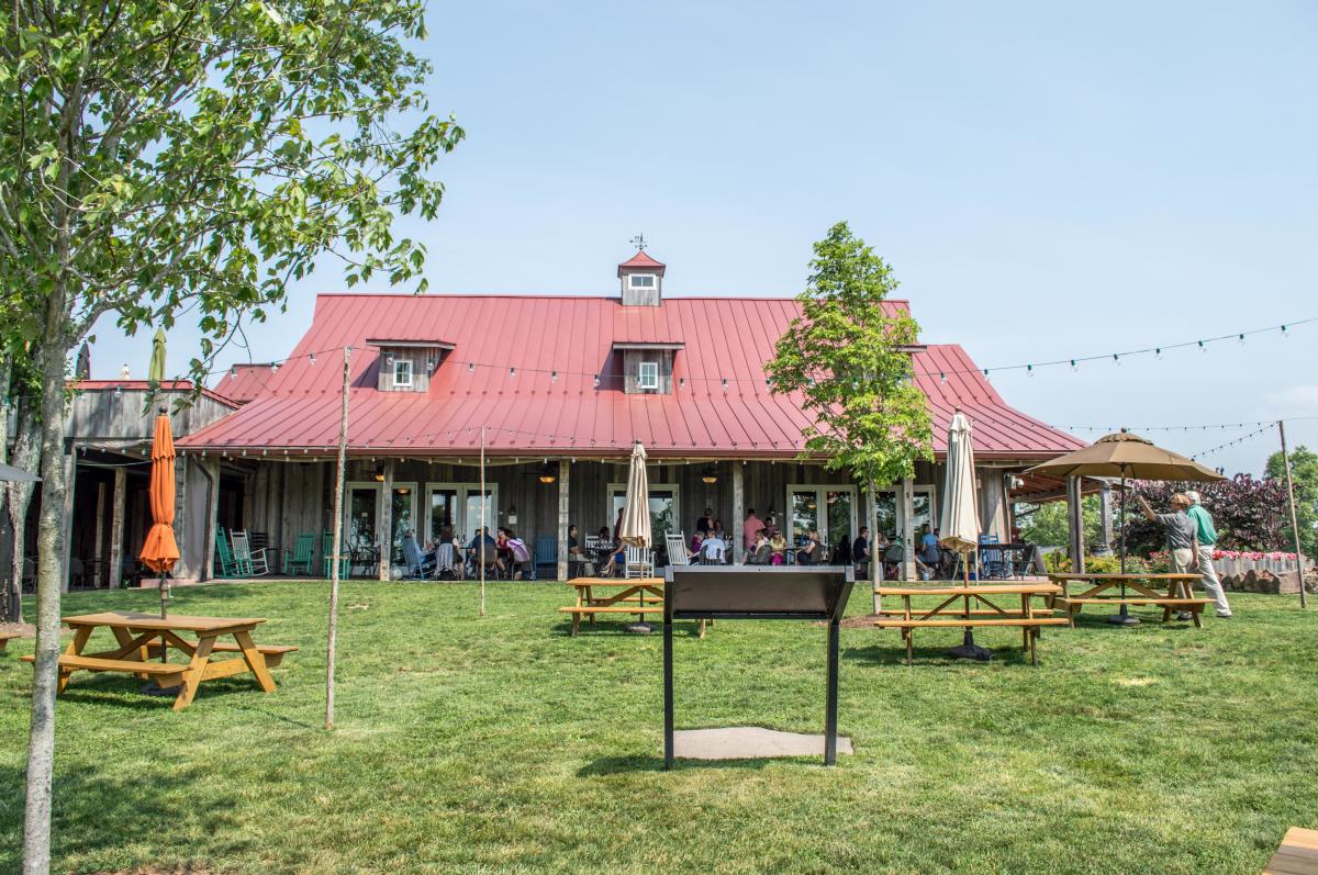 Exterior view of the Winery at Bull Run