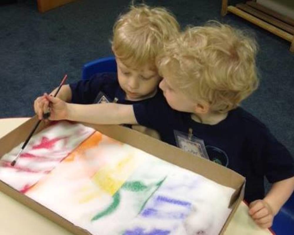 Kids Painting at The Muse In Knoxville, TN