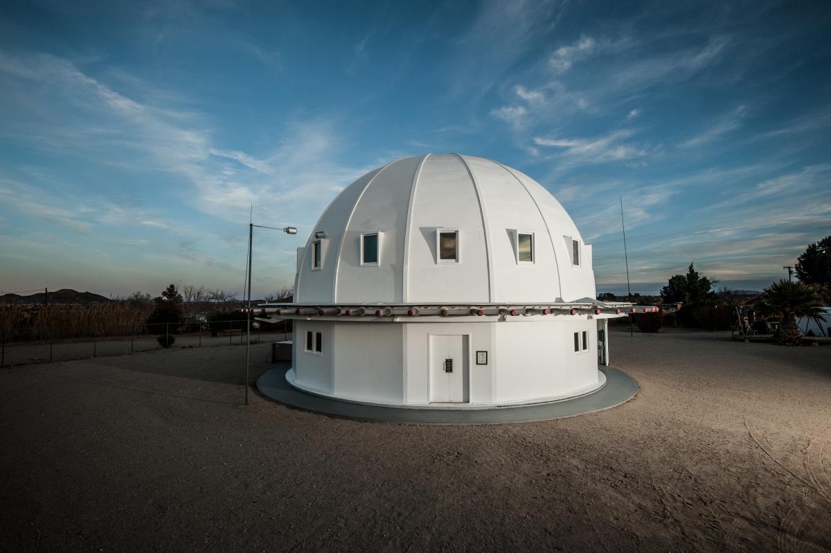 The dome shaped Integratron