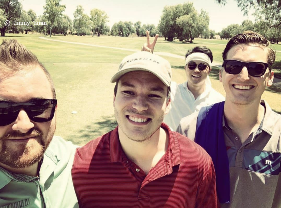 4 Men Golfing at San Marcos Golf Course in Chandler