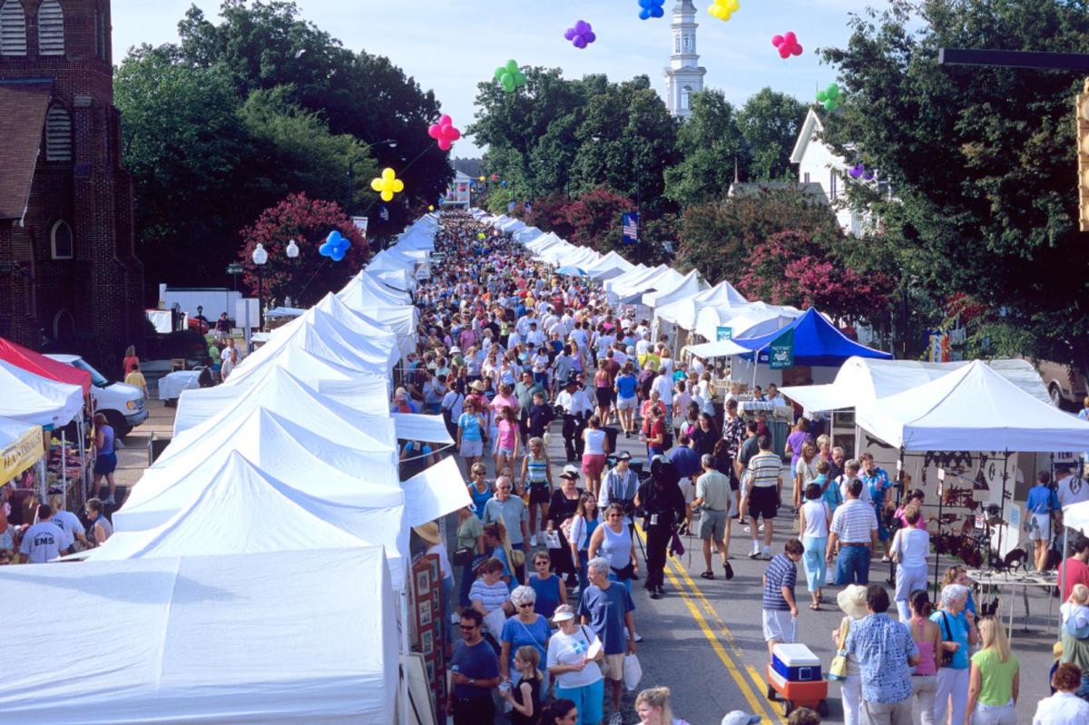 Lazy Daze Arts and Crafts Festival in the Town of Cary