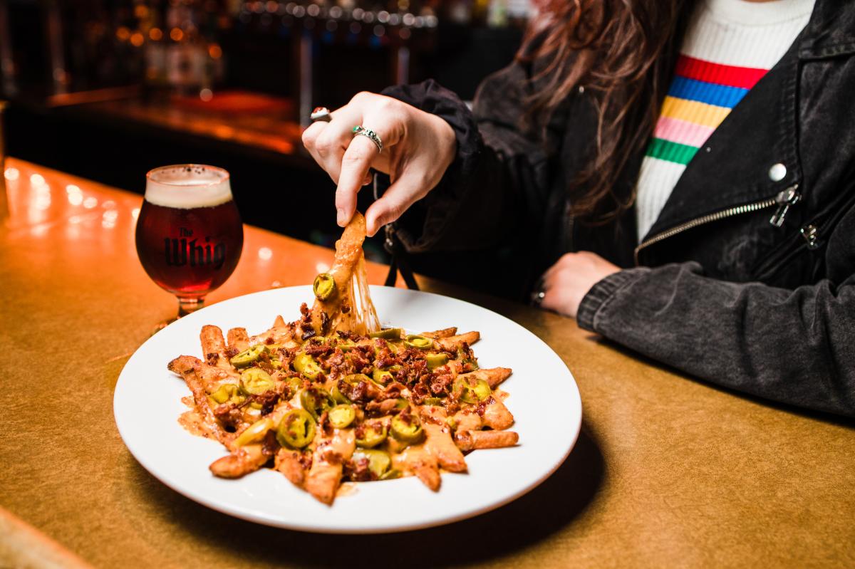 Chipotle Pimento Cheese Fries at The Whig