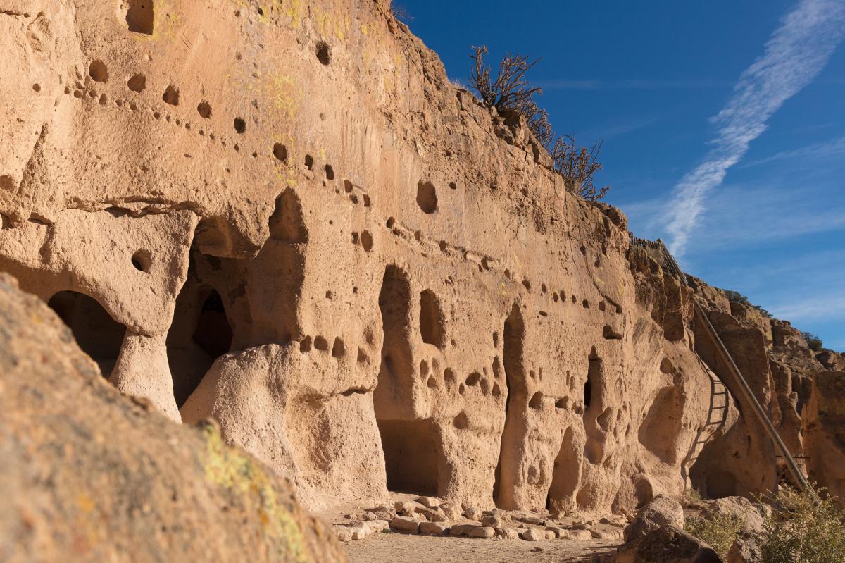 The Puye cliff dwellings
