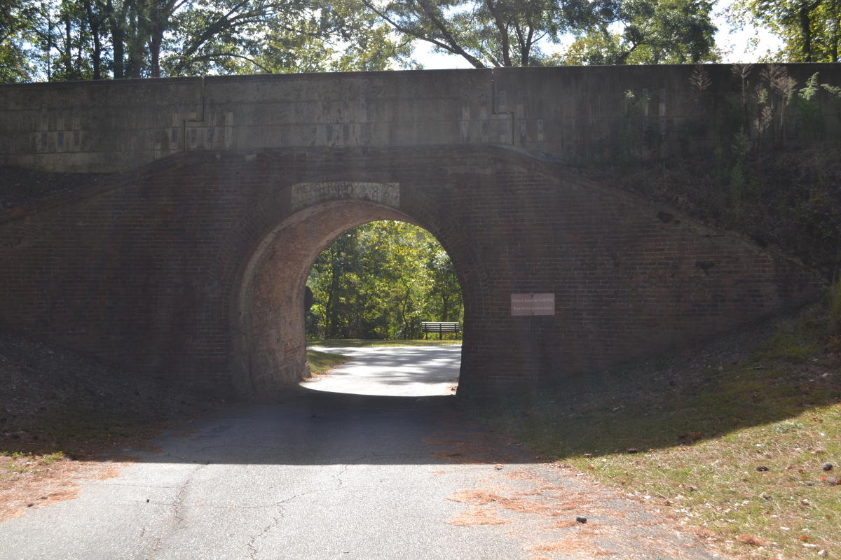 Tunnel at Ocmulgee Mounds National Historical Park