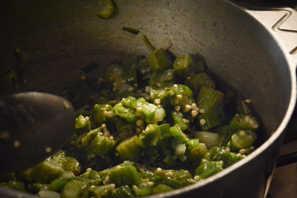 Smothered Okra