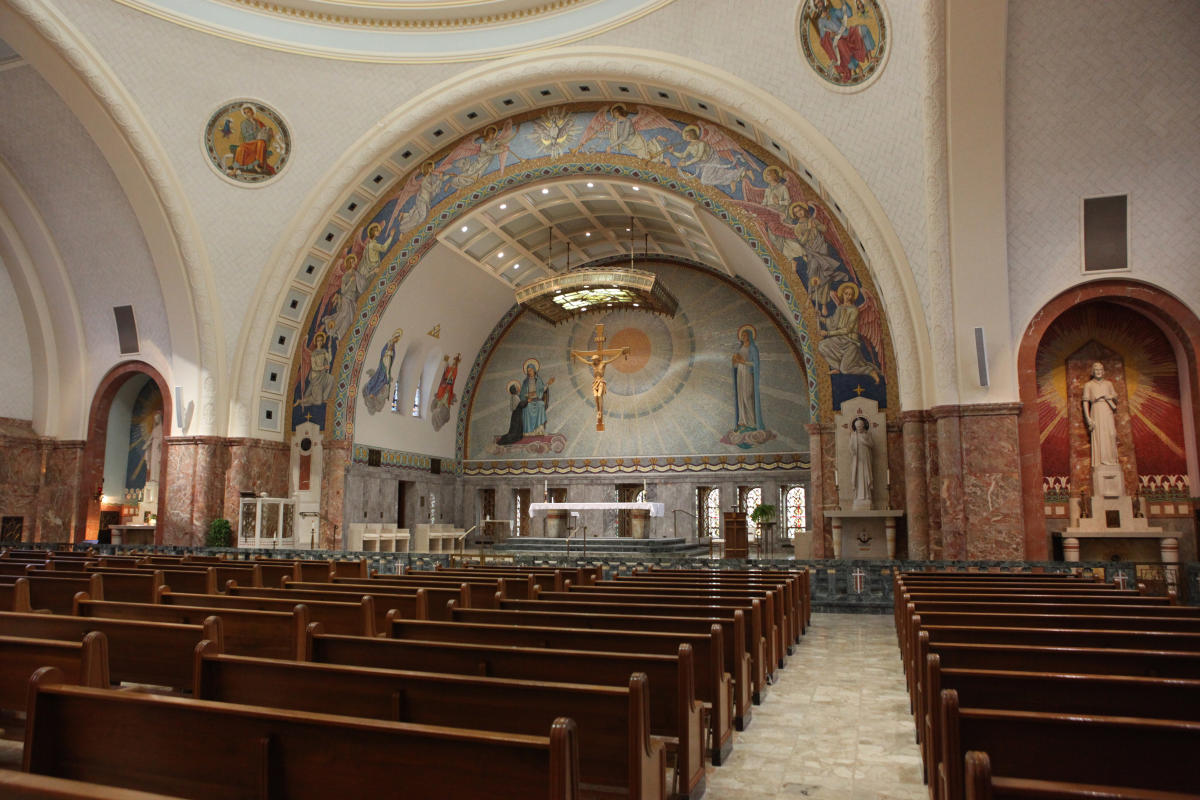 Seton Shrine Interior