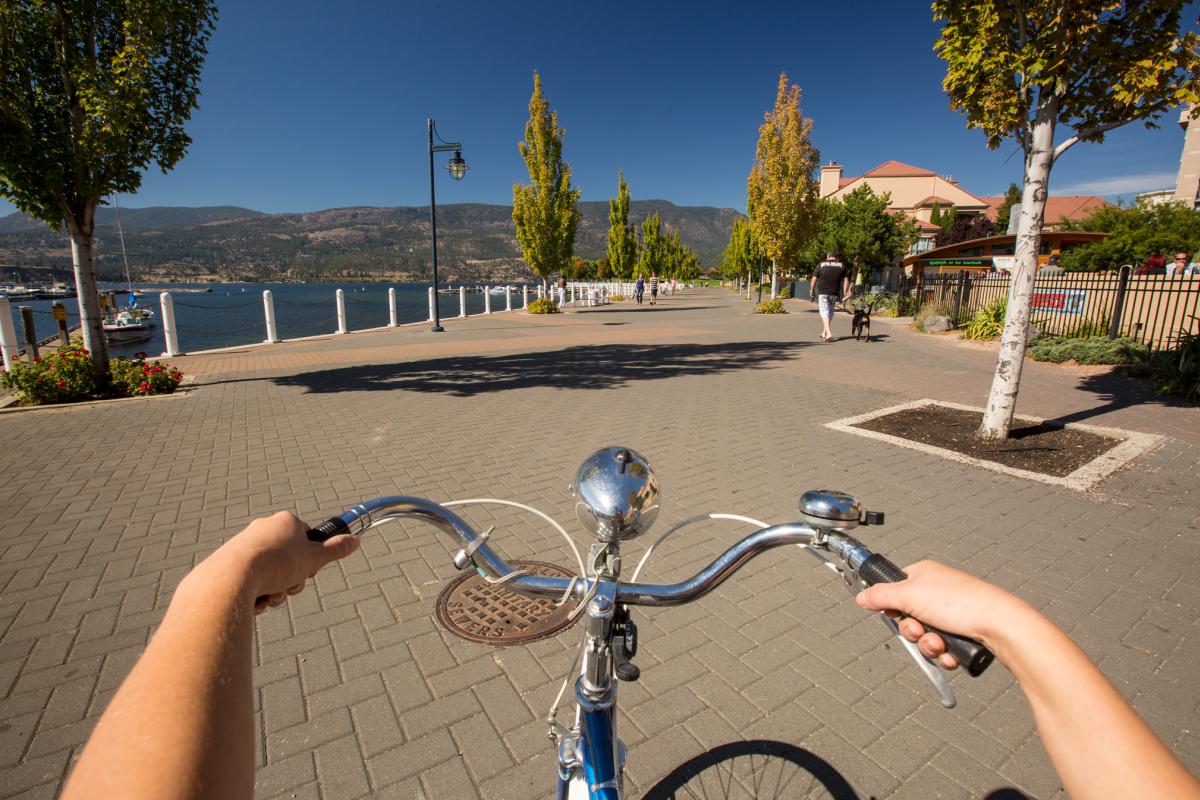 Cycling on the Boardwalk