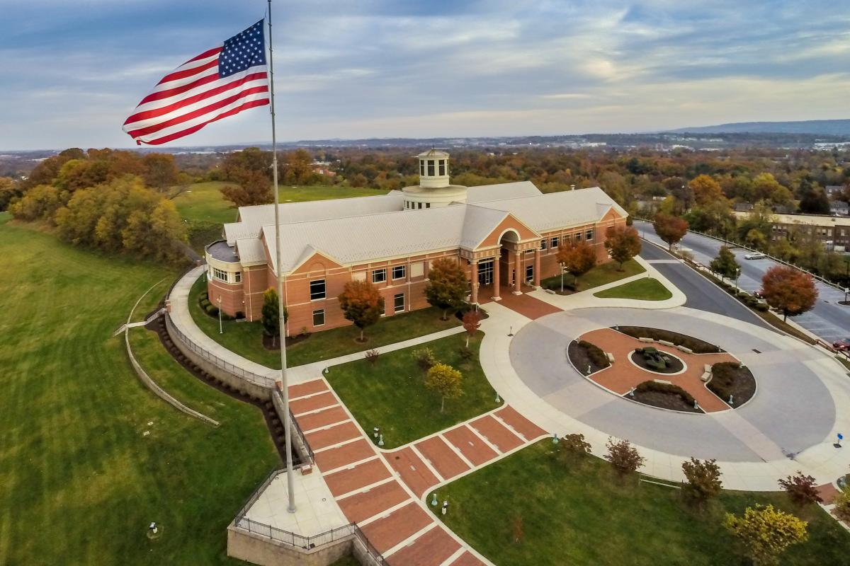 Museum - National Civil War Museum in Harrisburg -Exterior-Aerial
