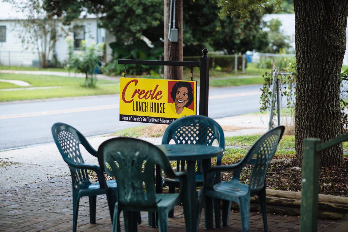 Creole Lunch House Outdoor Seating