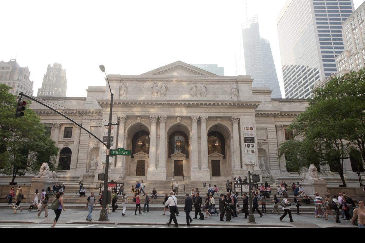 The New York Public Library Main Branch. Photo by Will Steacy.