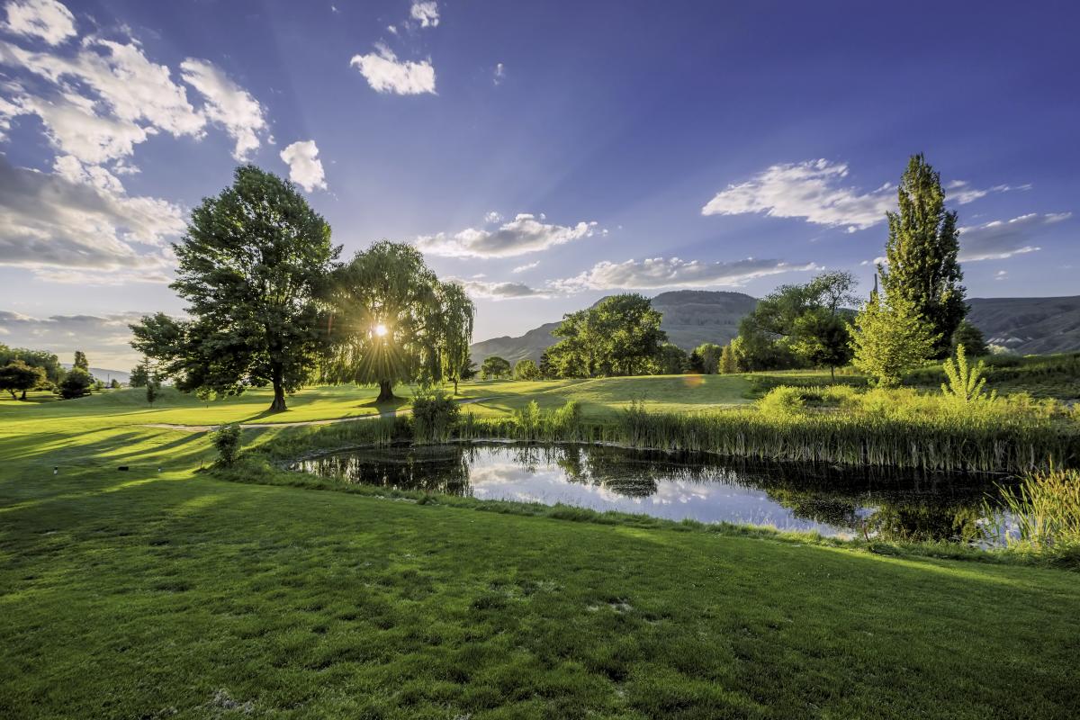 Golfing in Kamloops is Different