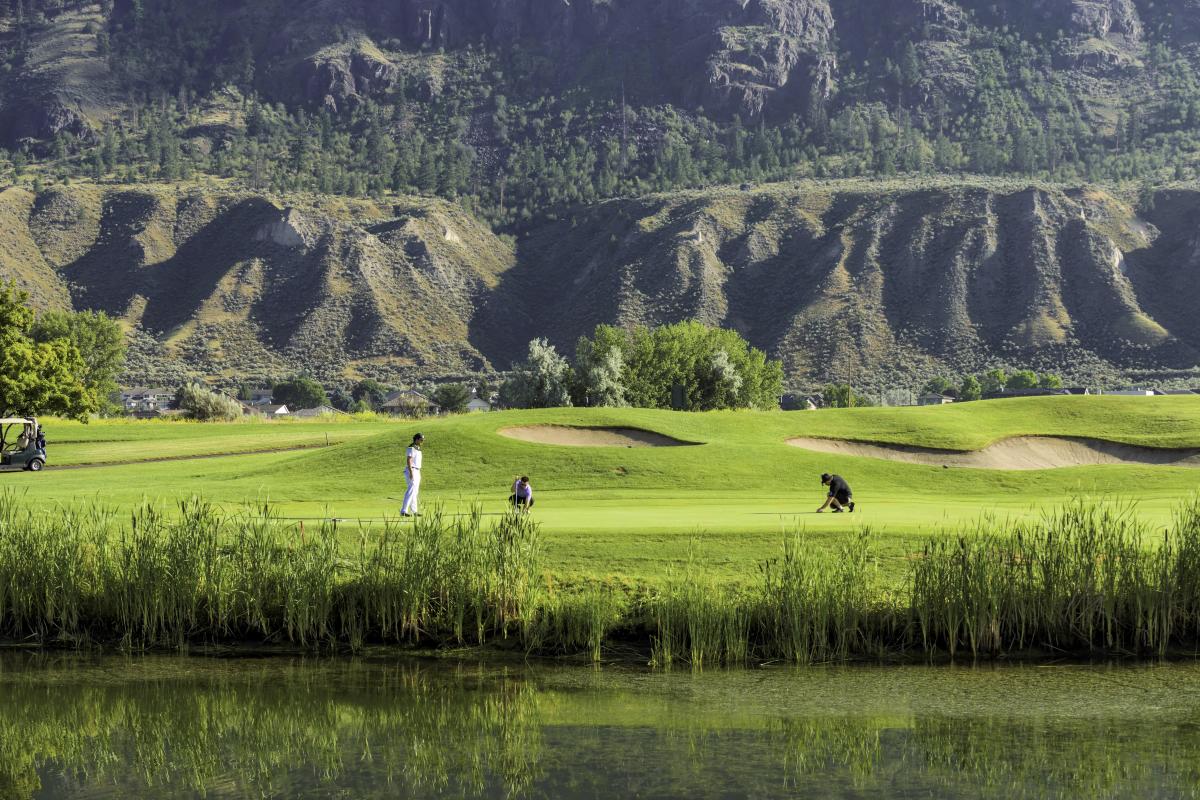 Golfing in Kamloops is Different