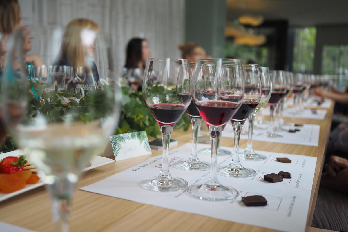 Chocolate and Wine Pairing at ZINC, Epicure