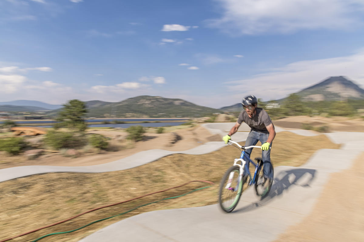 biking in rocky mountain national park