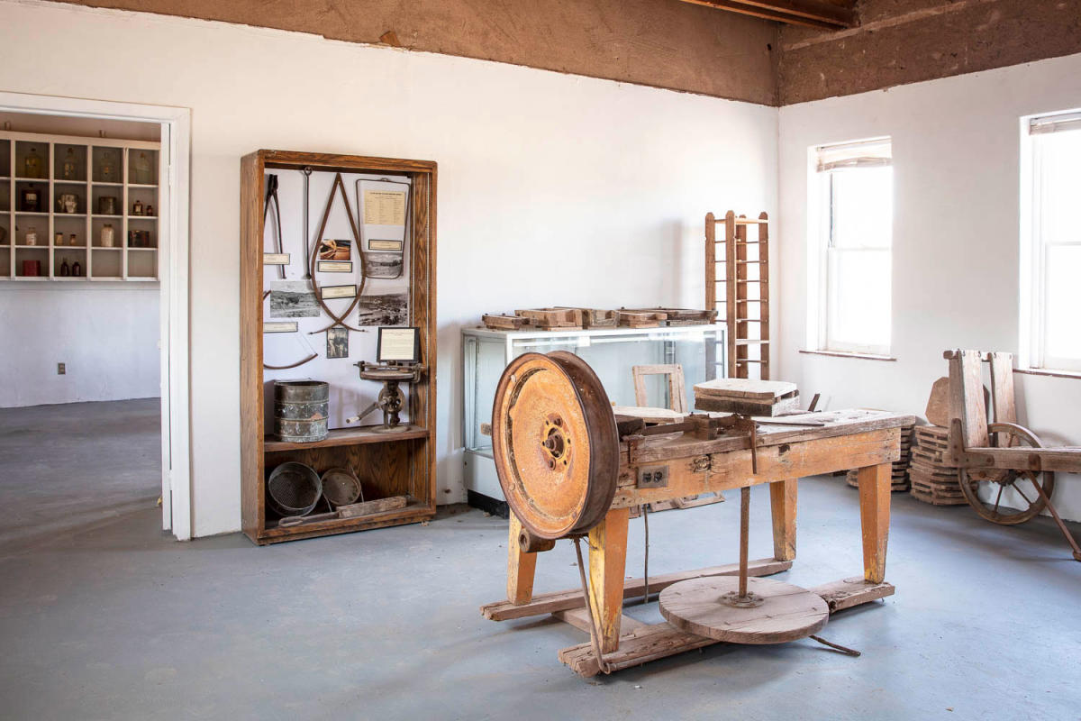 The Old Laboratory at La Luz Pottery