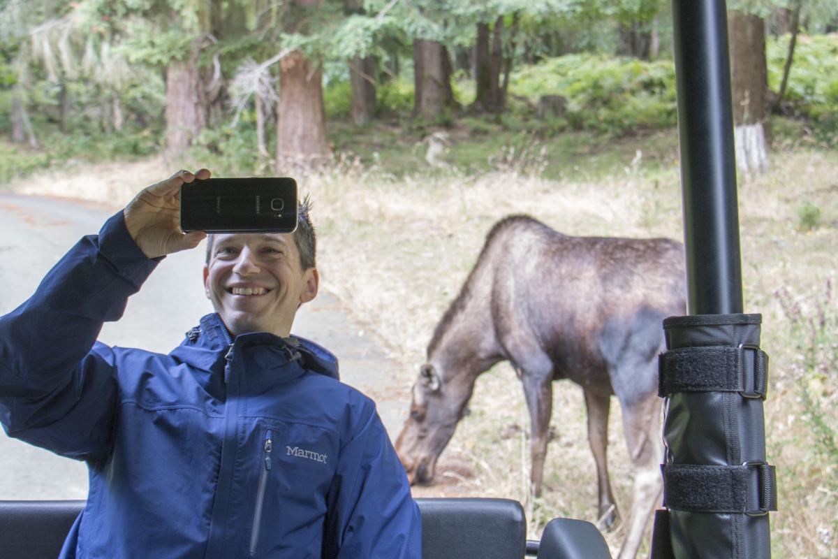 Keeper Adventure tour at Northwest Trek Wildlife Park