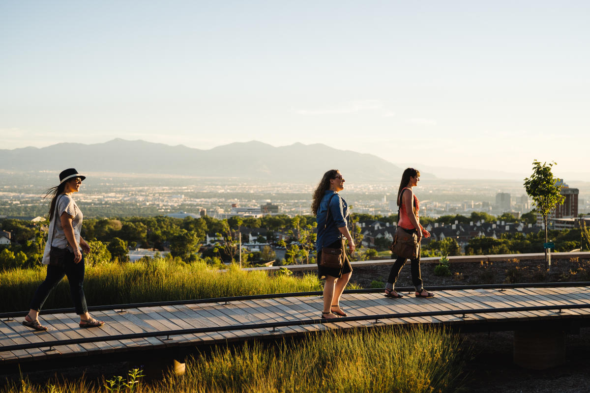 Red Butte Garden Above Salt Lake