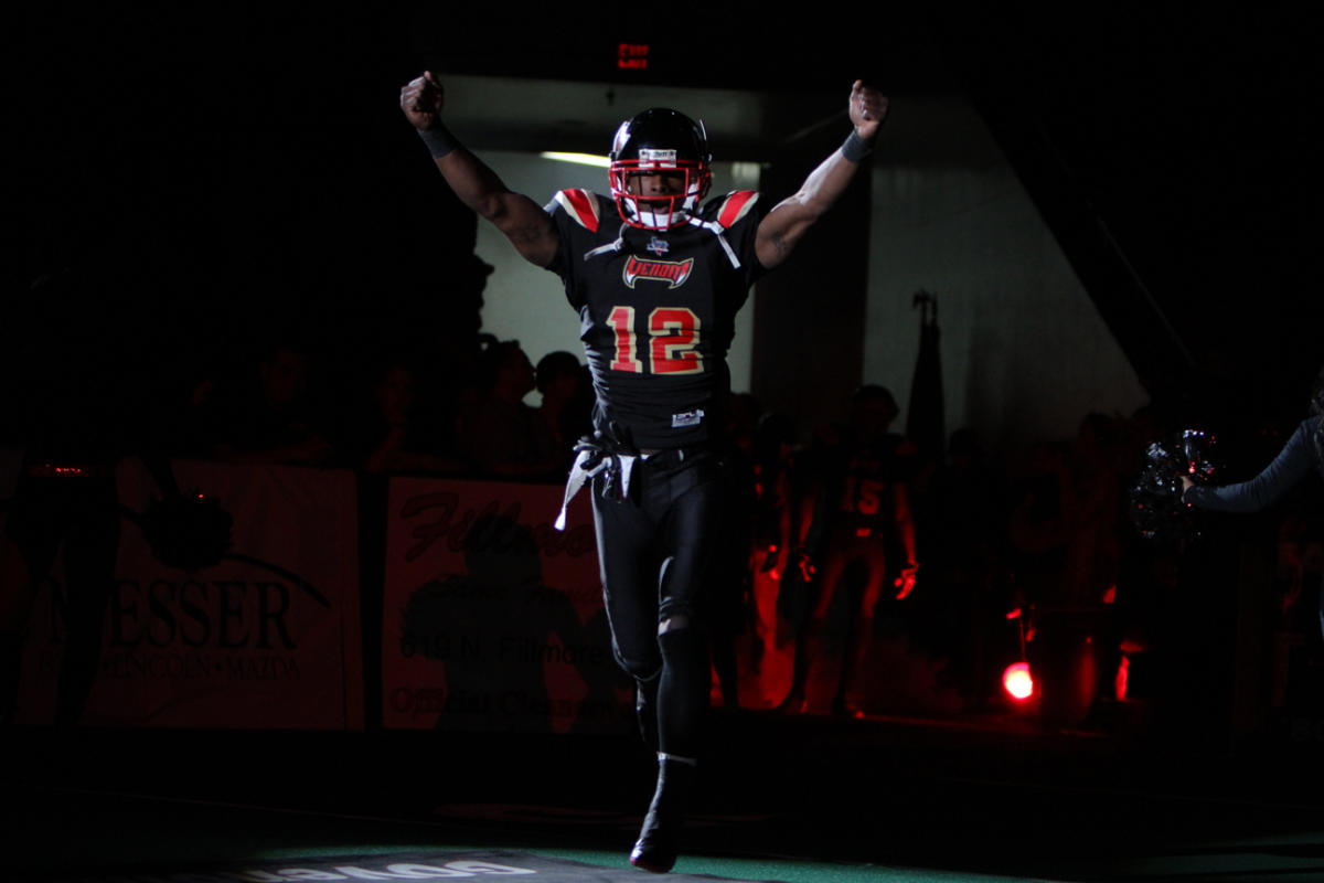 Amarillo Venom Football action shot