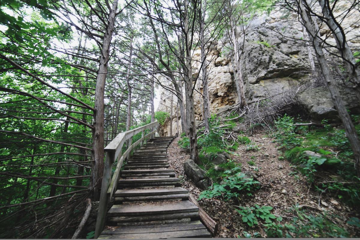 Whitewater State Park in Minnesota