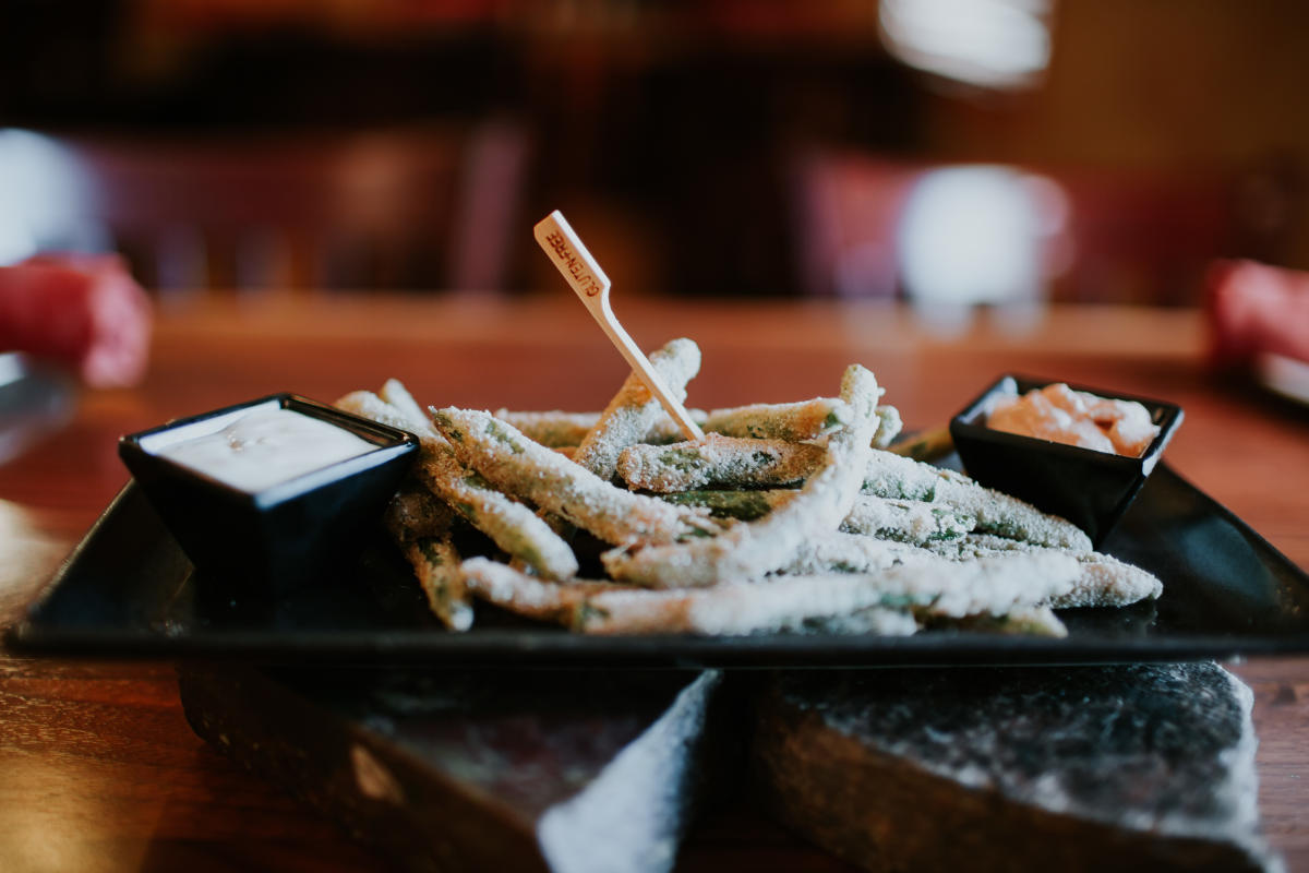 Green Bean Frittis at Twigs in Rochester, MN