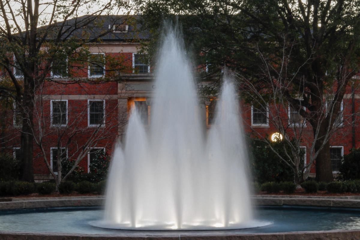 Herty Field Fountain