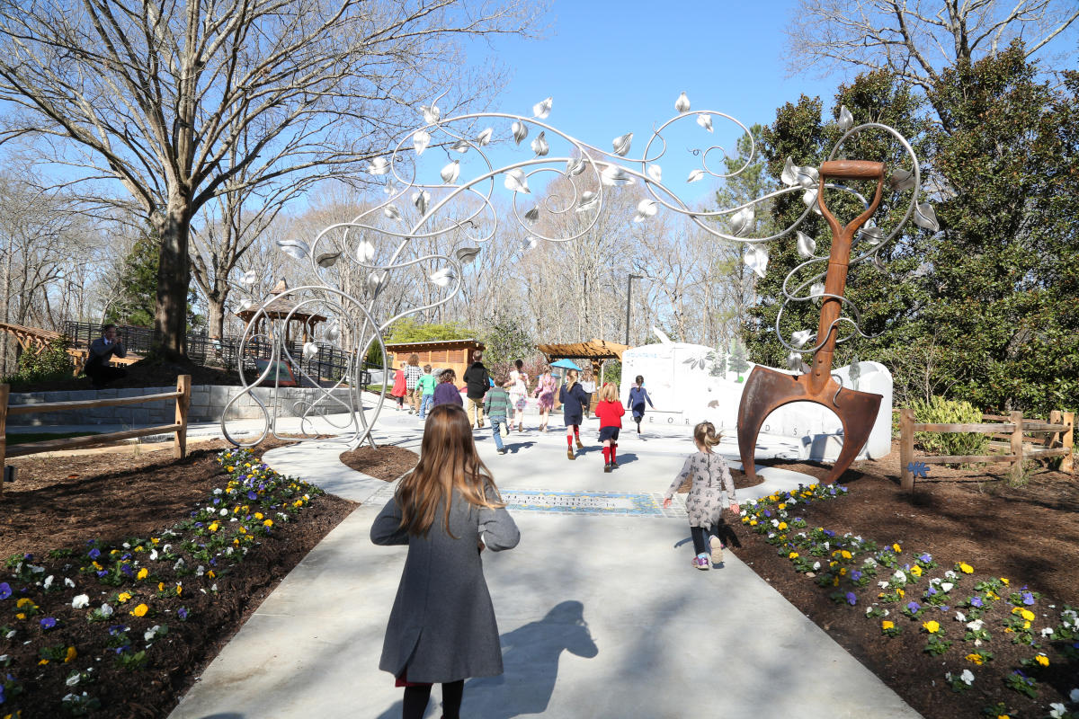Children's Garden Gate State Botanical Garden of Georgia