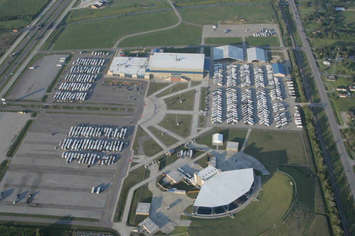 Aerial Picture Of Ford Park Entertainment Complex