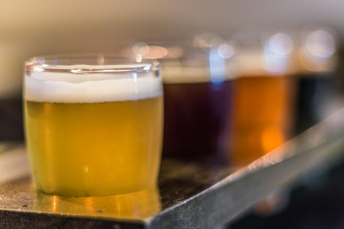 Beer Flights at Proper Brewing