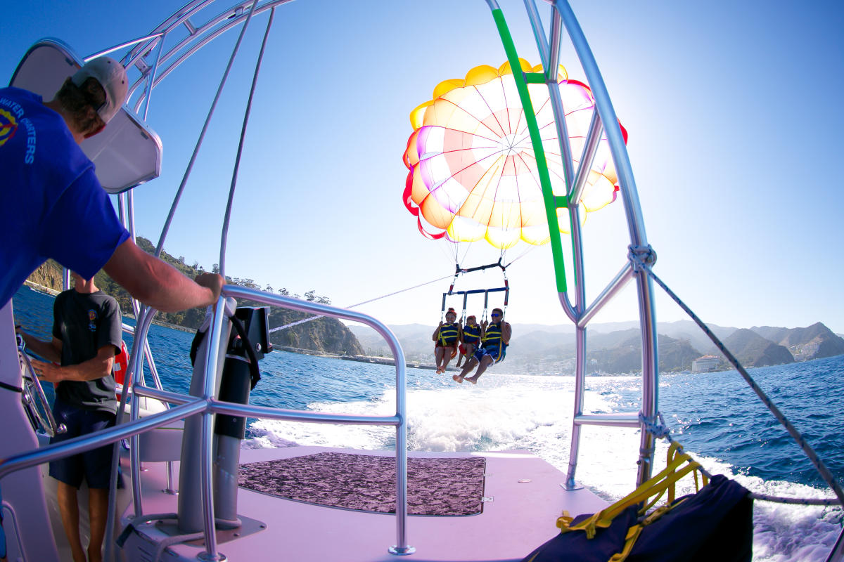 Parasailing Catalina Island