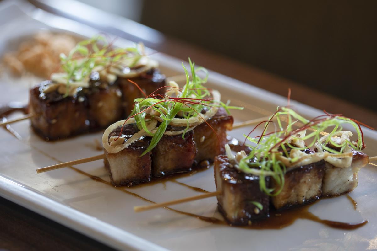 The Brickyard - Pork Belly Skewers