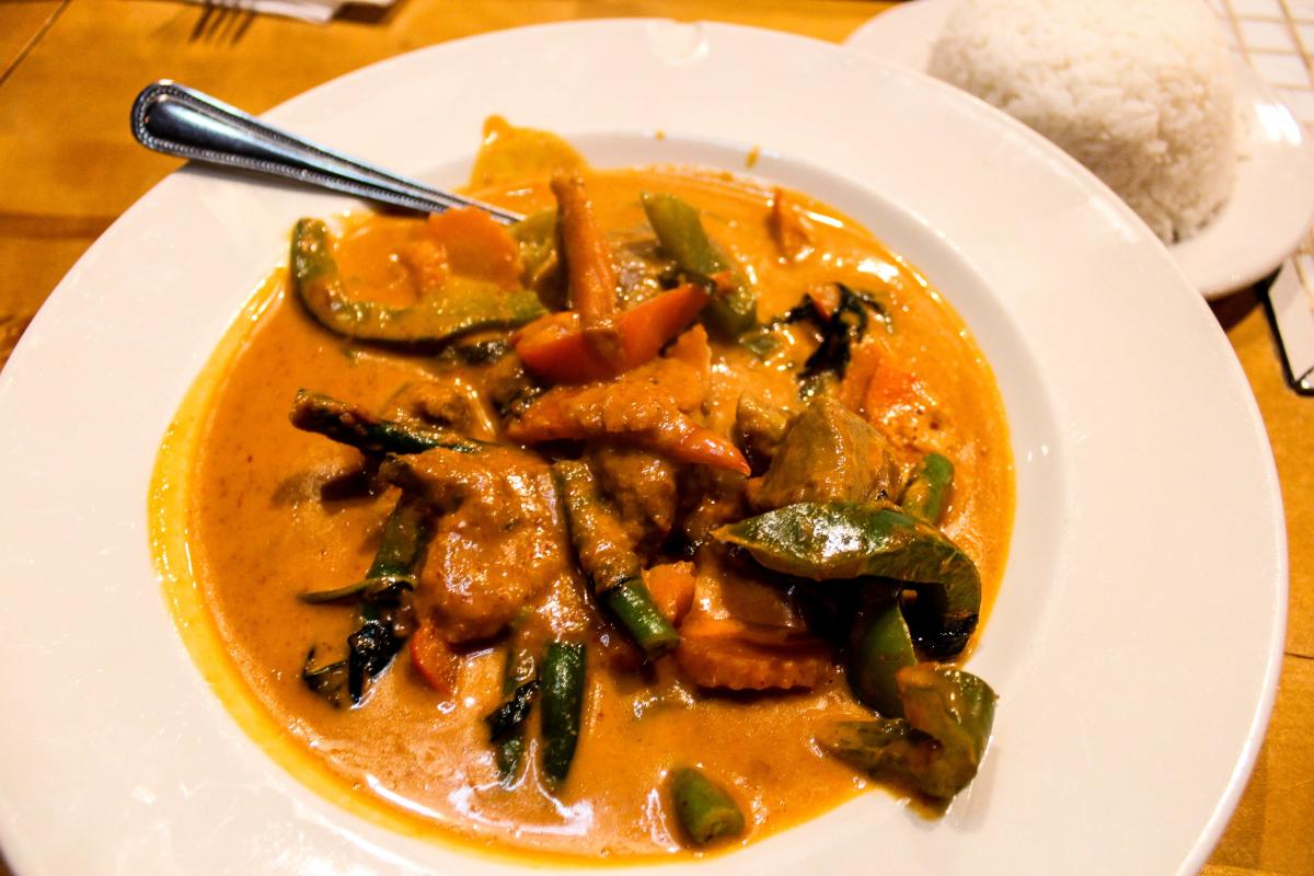 Chon Thai, Beef Panang Curry