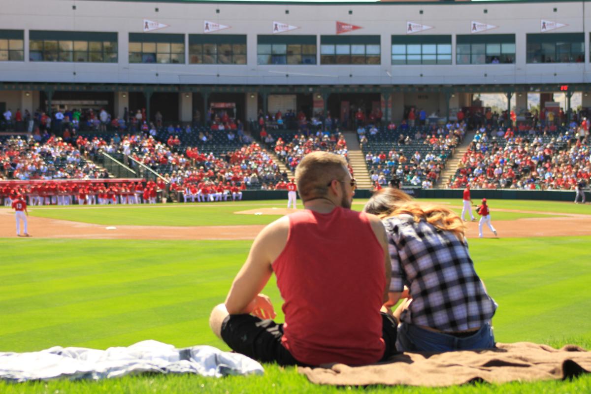 Tempe Diablo Stadium - Couple