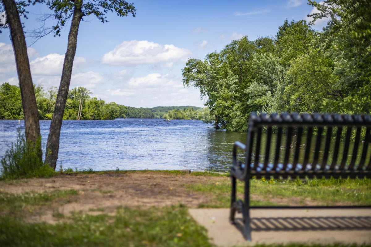 The view from Riverview Park