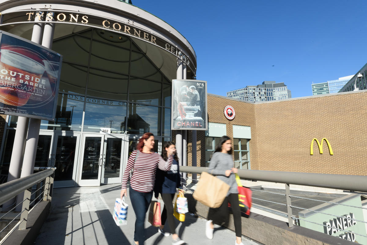 Shopping at Tysons Corner Center