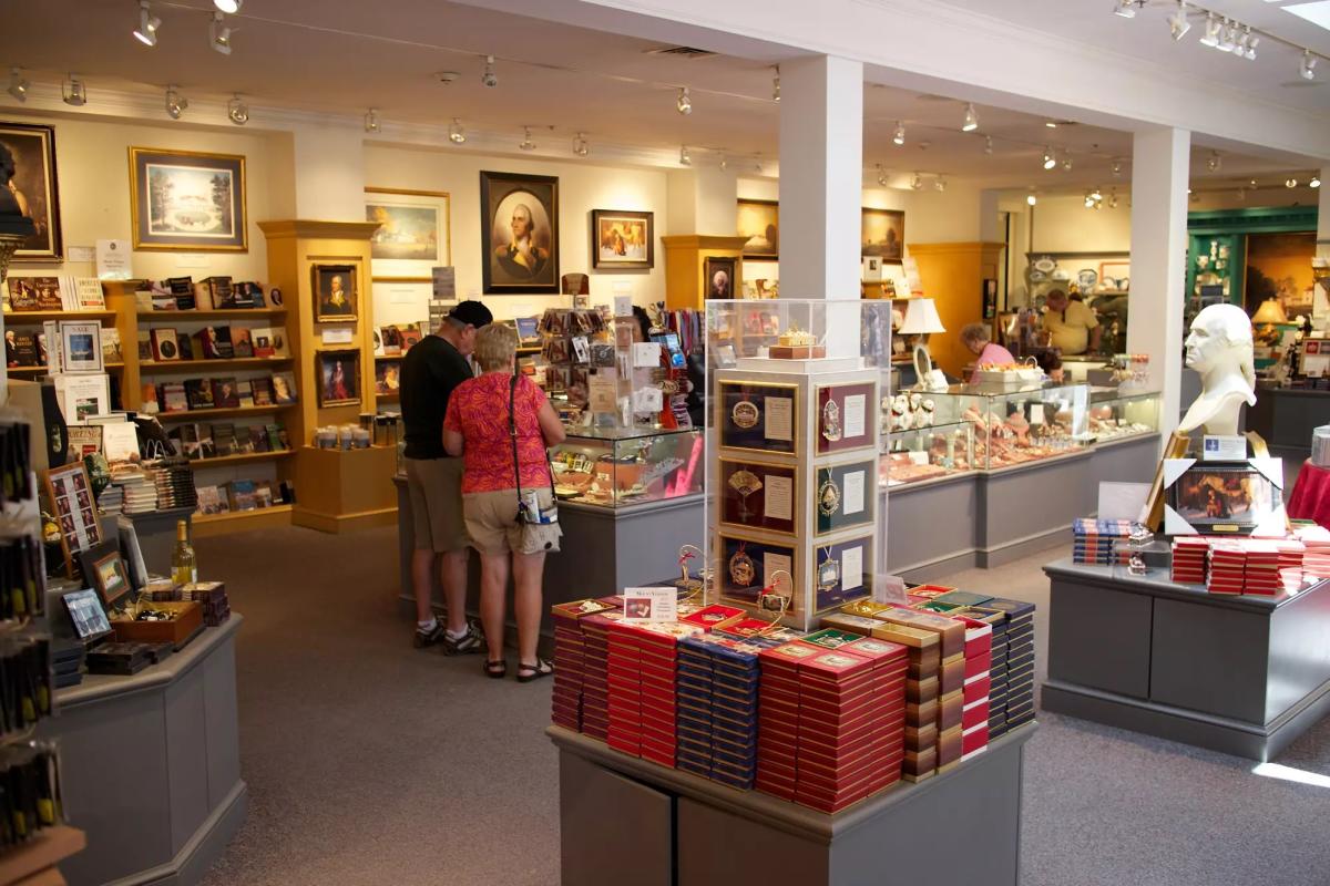 Mount Vernon gift shop