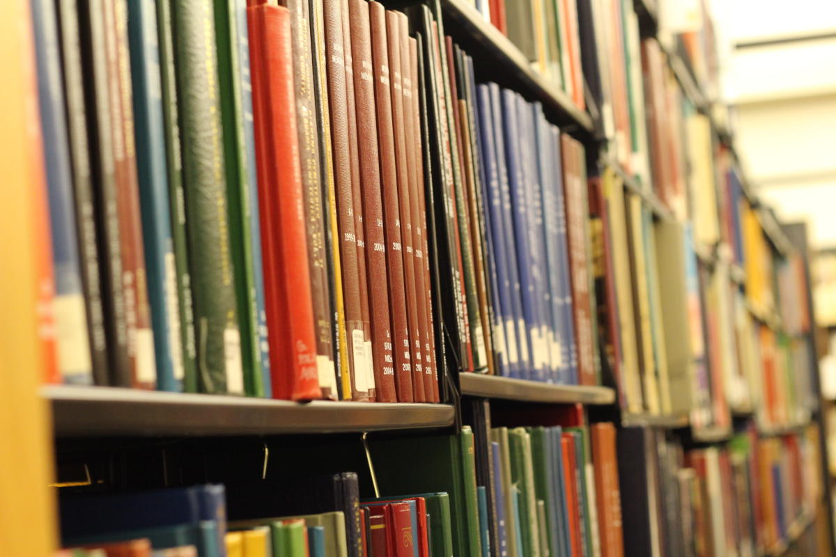 Genealogy Center Bookshelves