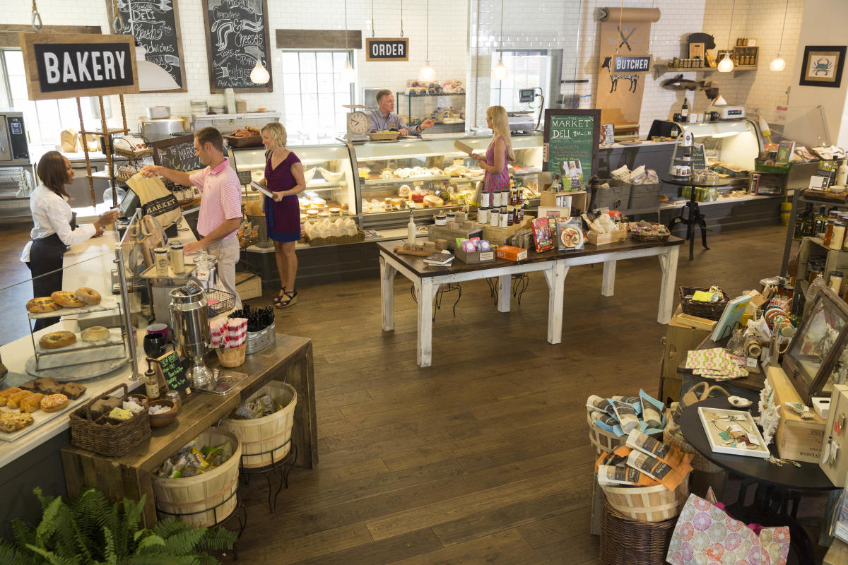 The Market at Sea Island is a specialty shop filled with gourmet food items, jewelry, hostess gifts and more on St. Simons Island, GA