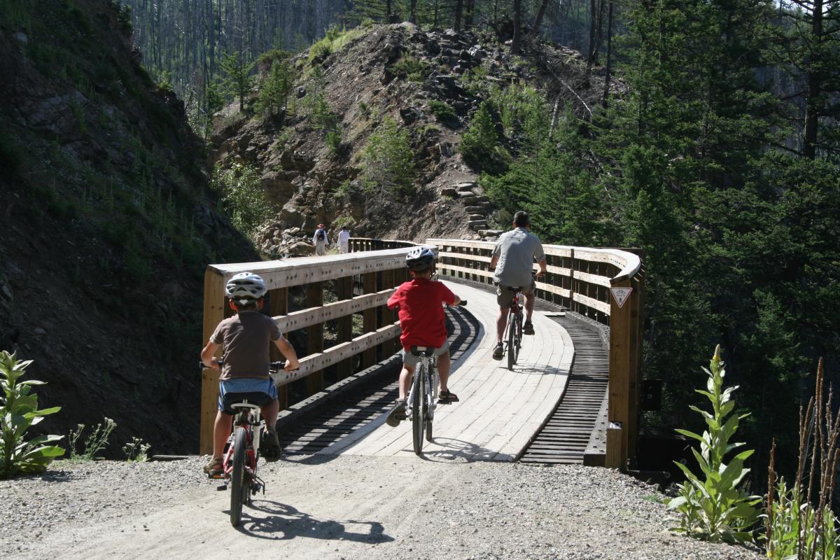 Myra Canyon Kettle Valley Trestles, Kelowna BC
