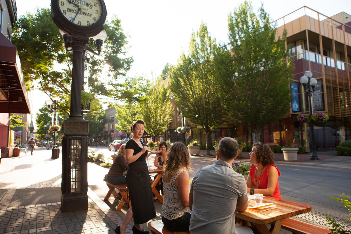Dining in Downtown Eugene