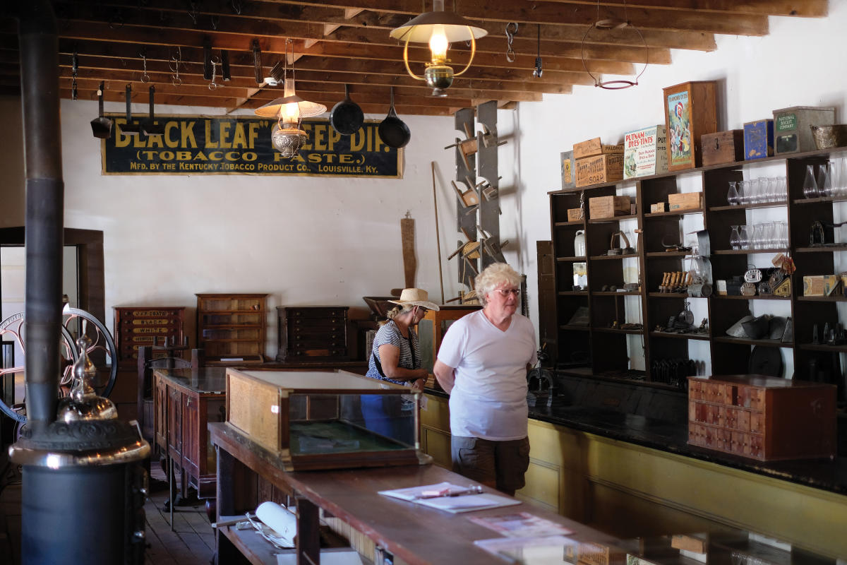 Visitor step back in time at the Tunstall Store
