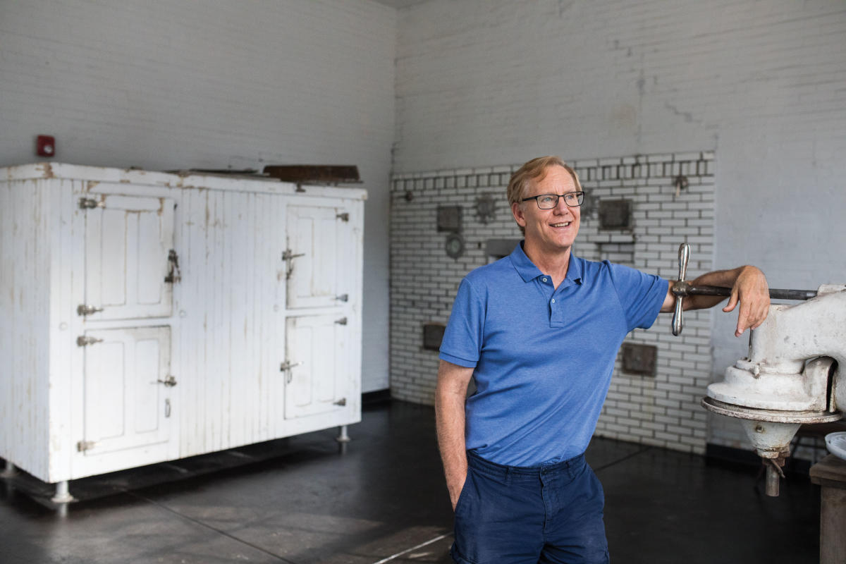 Allan Affeldt says the massive Castañeda bakery once fed Harvey guests, plus customers throughout the region.