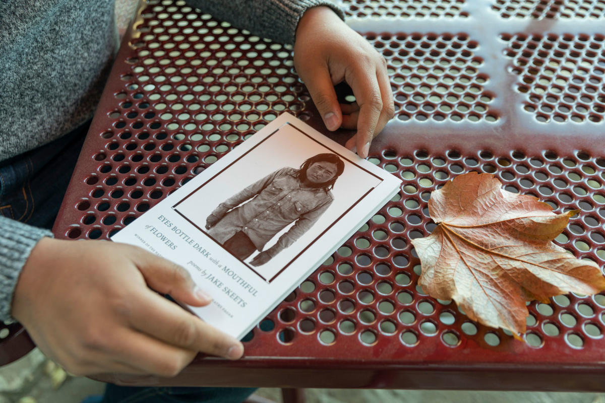 Jake Skeet's book features a photo of his uncle Benson James, taken by Richard Avedon.