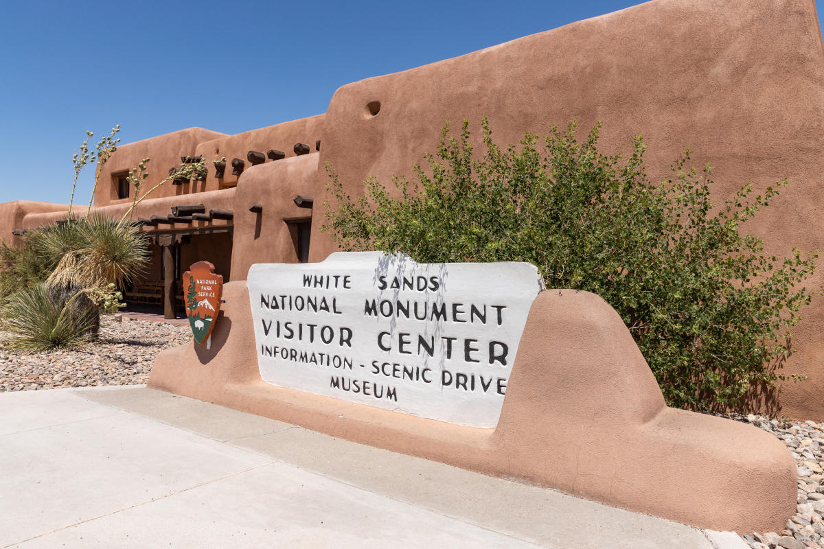 The White Sands Visitor Center, New Mexico Magazine