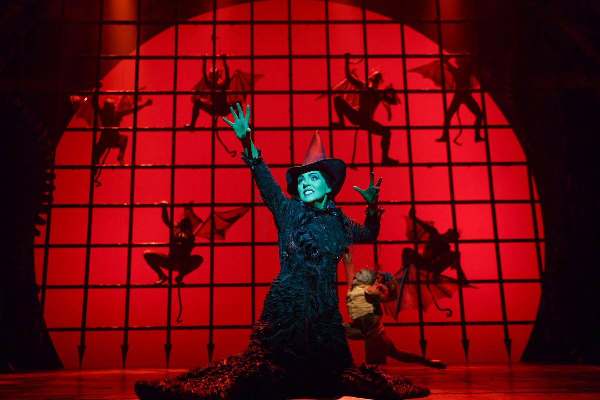 Wicked, Broadway, production still