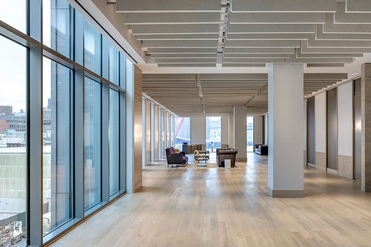 Pier 17, meeting space, interior