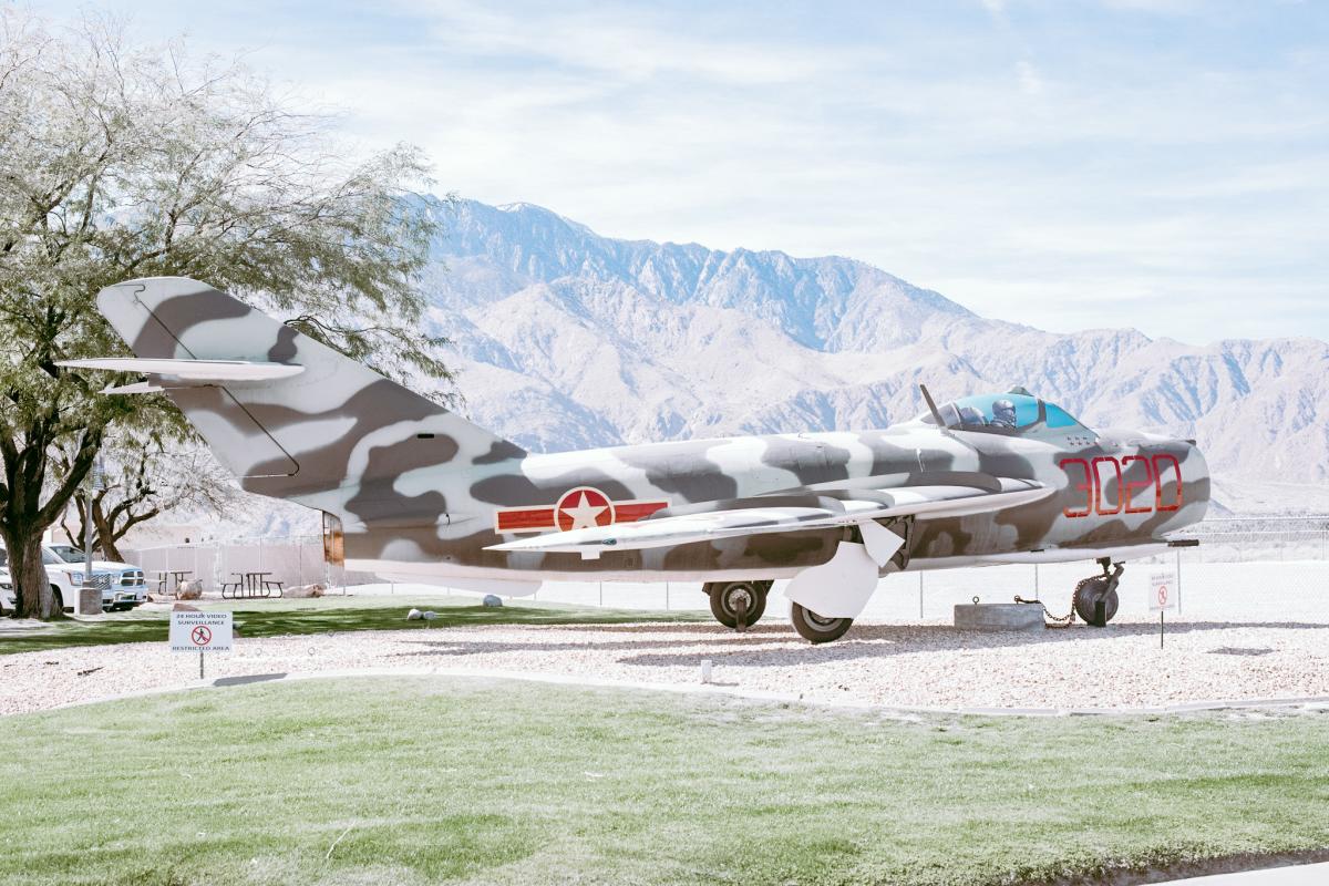 Plane at Palm Springs Air Museum