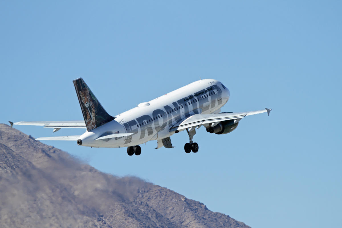 Frontier Airplane