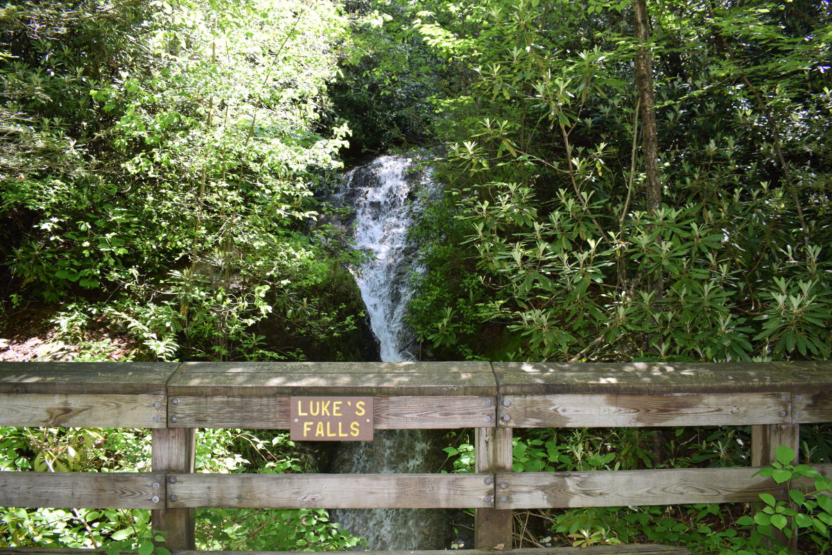 Luke's Falls can be found in the Lehigh Gorge State Park